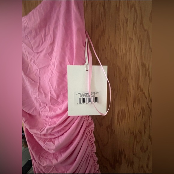 NWT Runaway the Label CARLY MAXI DRESS - BUBBLEGUM size Small - Picture 6 of 13